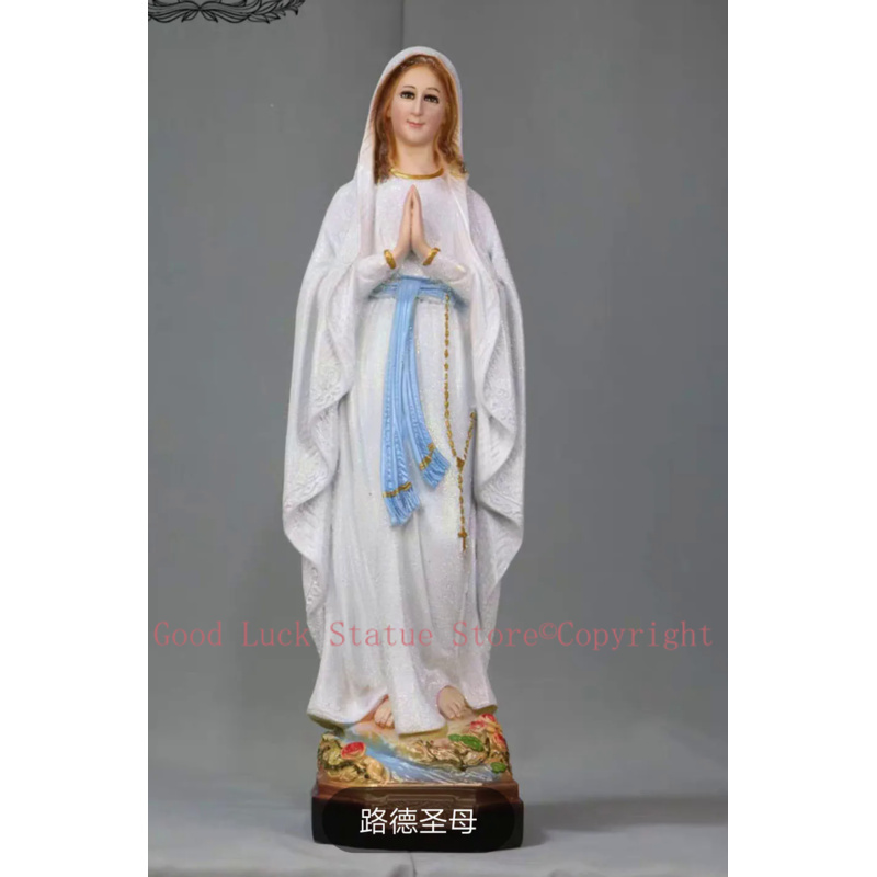 Resin Art Mary - ขนาดใหญ่ 50 ซม. ขายส่งคริสเตียนคริสเตียน supplies โบสถ์ทางศาสนาพระเยซู