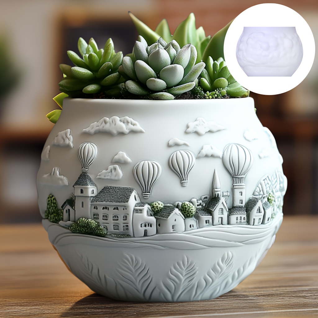 Resin Art Heat Gun - DIY Hot Air บอลลูน Town House