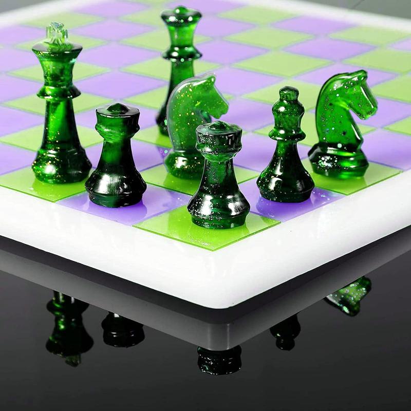 แม่พิมพ์ชุดหมากรุกเรซิ่น พร้อม - Resin Art Table บทวิจารณ์และราคา