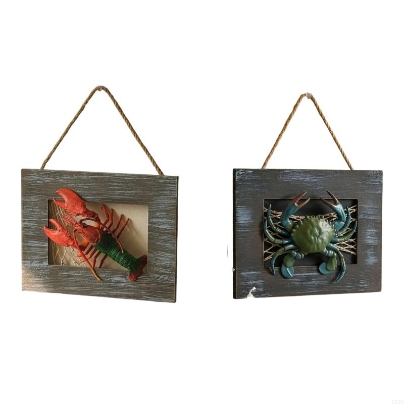 ไม้ Nauticals Decors กุ้งก้ามก - Resin Art Beach Theme บทวิจารณ์และราคา
