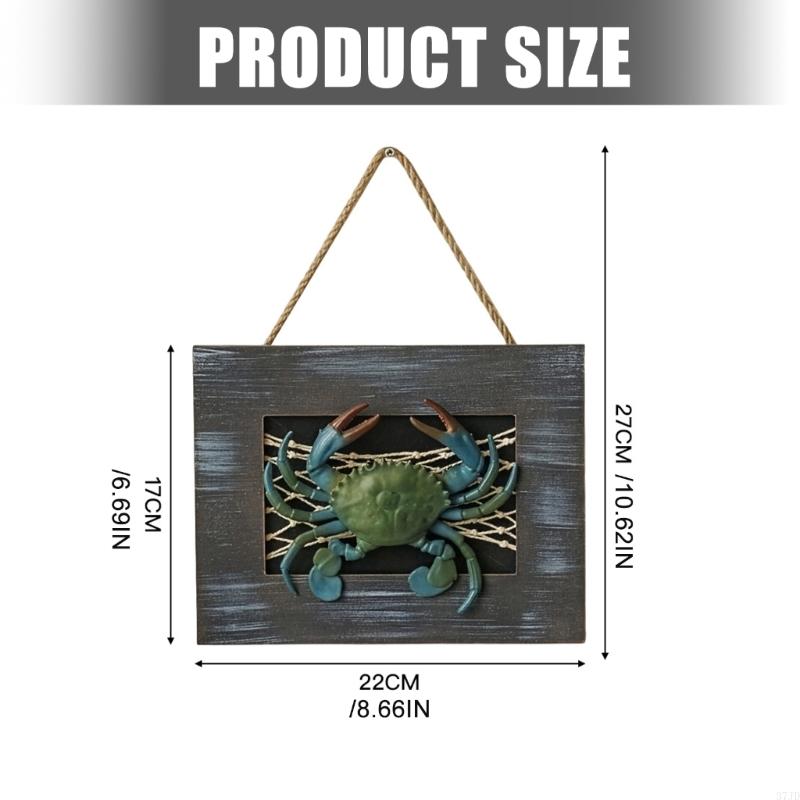 ไม้ Nauticals Decors กุ้งก้ามก - Resin Art Beach Theme บทวิจารณ์และราคา
