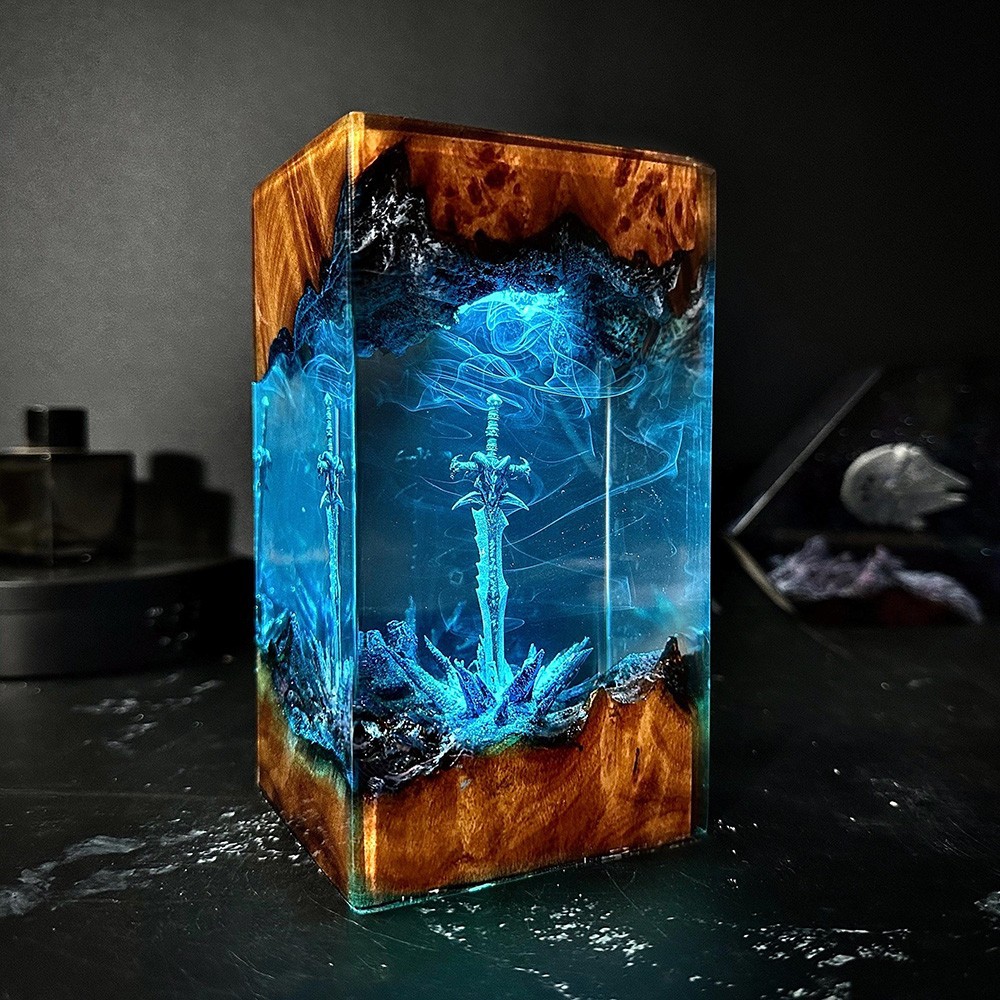 งานศิลปะเรซิ่นไม้แท้ซีรีส์เมจิ - Resin Art Design For Wedding บทวิจารณ์และราคา