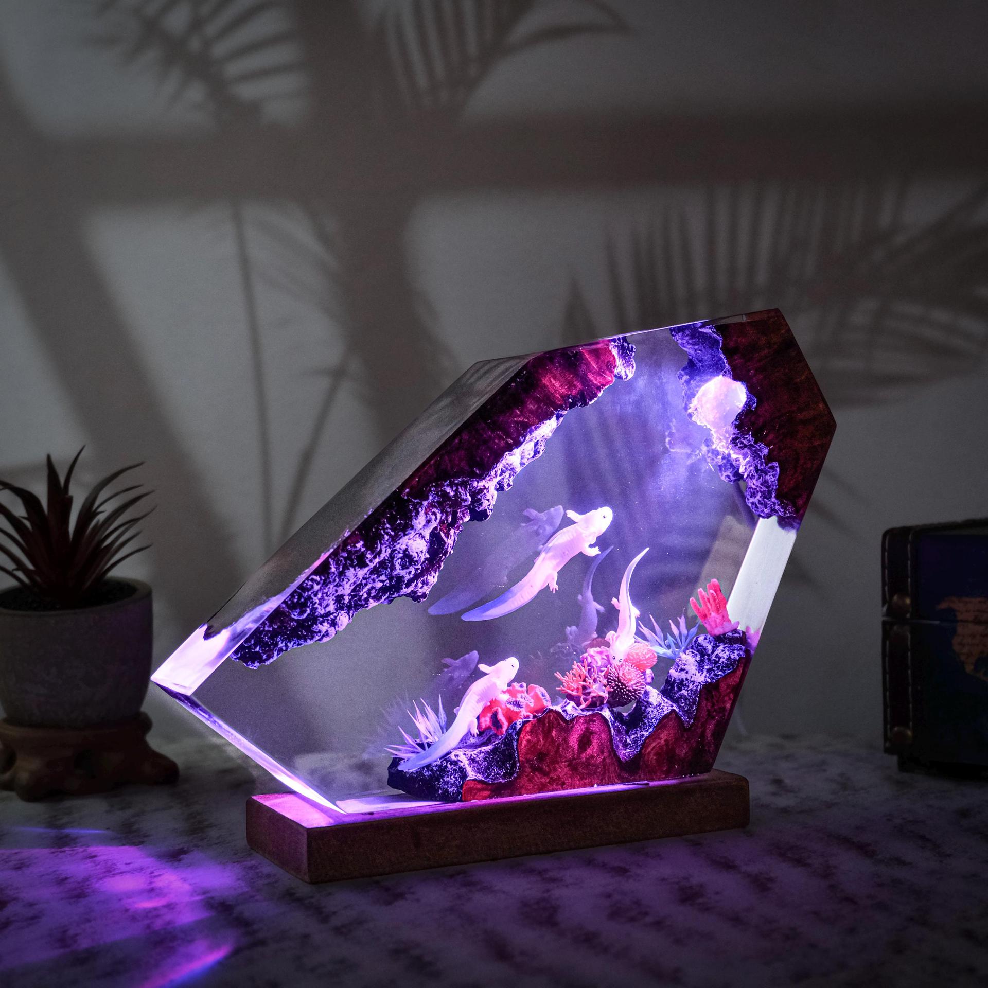 งานศิลปะเรซิ่นรูปซาลาแมนเดอร์ย - Resin Art Design For Wedding บทวิจารณ์และราคา