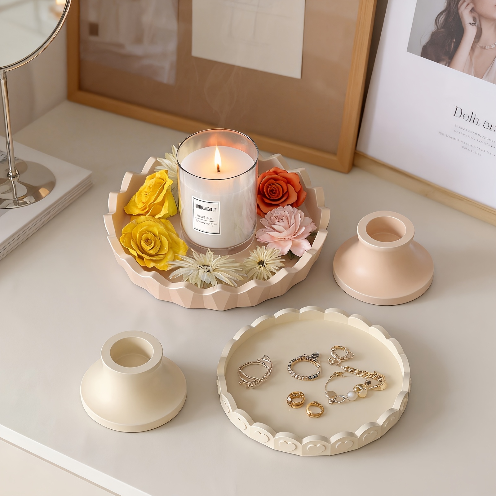 ชุดแม่พิมพ์ซิลิโคน 2 ชิ้น, แม่ - Resin Art Jewellery บทวิจารณ์และราคา
