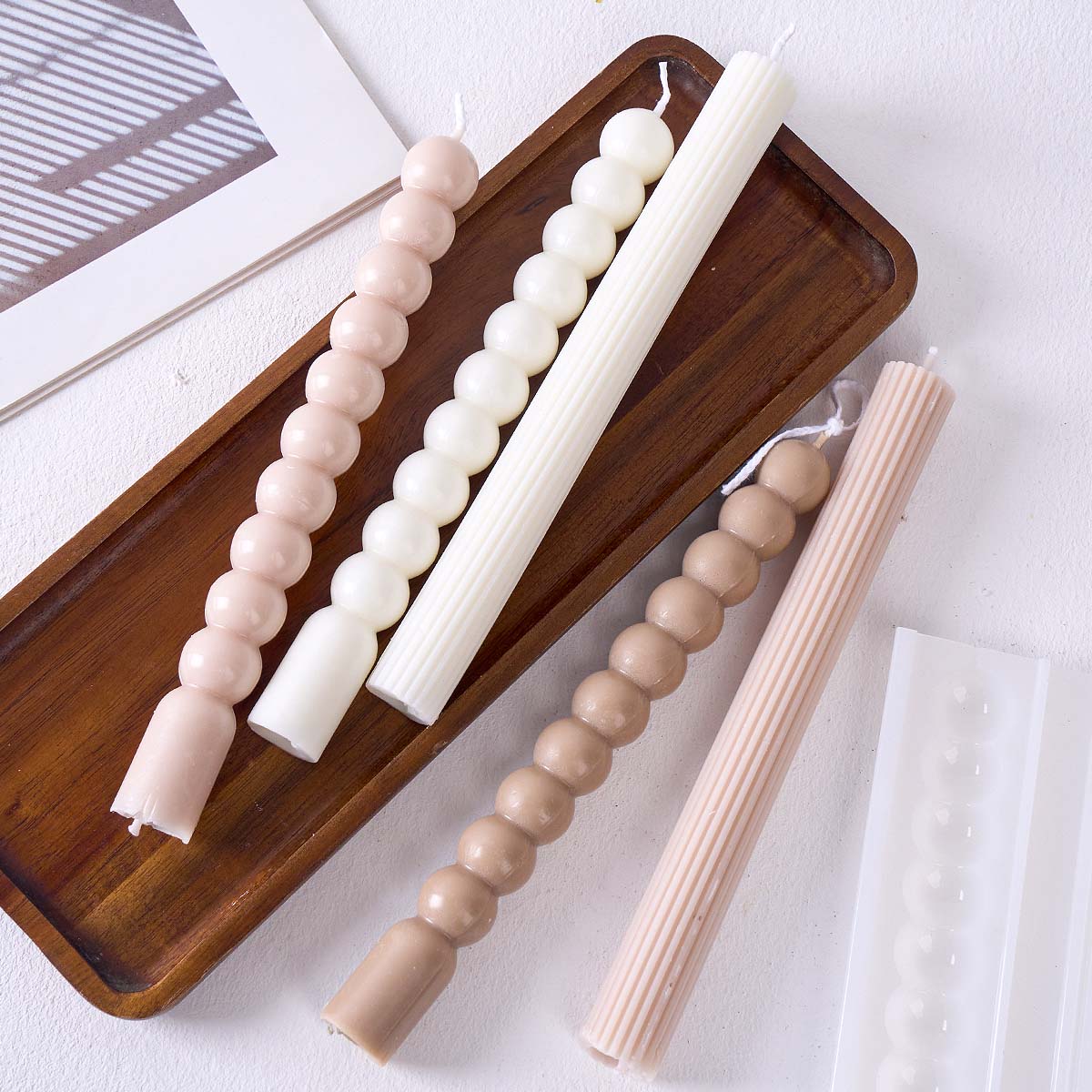 แม่พิมพ์ซิลิโคนสำหรับเทียนทรงแ - Resin Art Table บทวิจารณ์และราคา