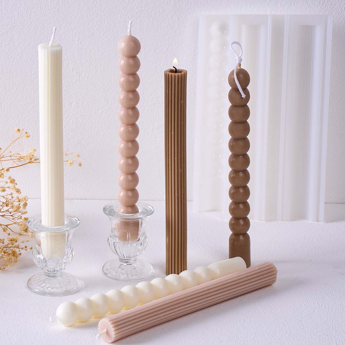 แม่พิมพ์ซิลิโคนสำหรับเทียนทรงแ - Resin Art Table บทวิจารณ์และราคา
