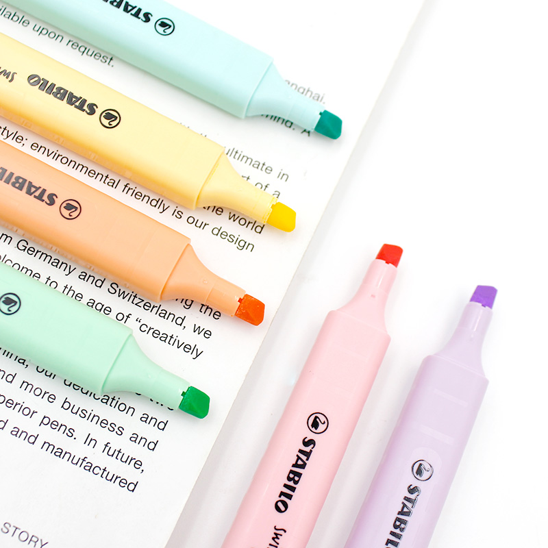 6 Pcs STABILO Highlighter 275  - Stabilo Marker Boss บทวิจารณ์และราคา
