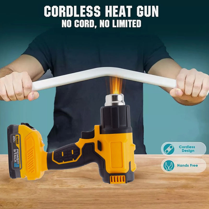 ปืนเป่าลมร้อนไร้สายสำหรับแบตเต - Resin Art Heat Gun บทวิจารณ์และราคา