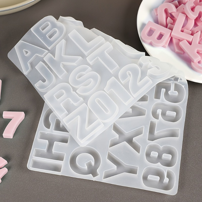 แม่พิมพ์ซิลิโคนตัวอักษร A ถึง  - Resin Art Jewellery บทวิจารณ์และราคา