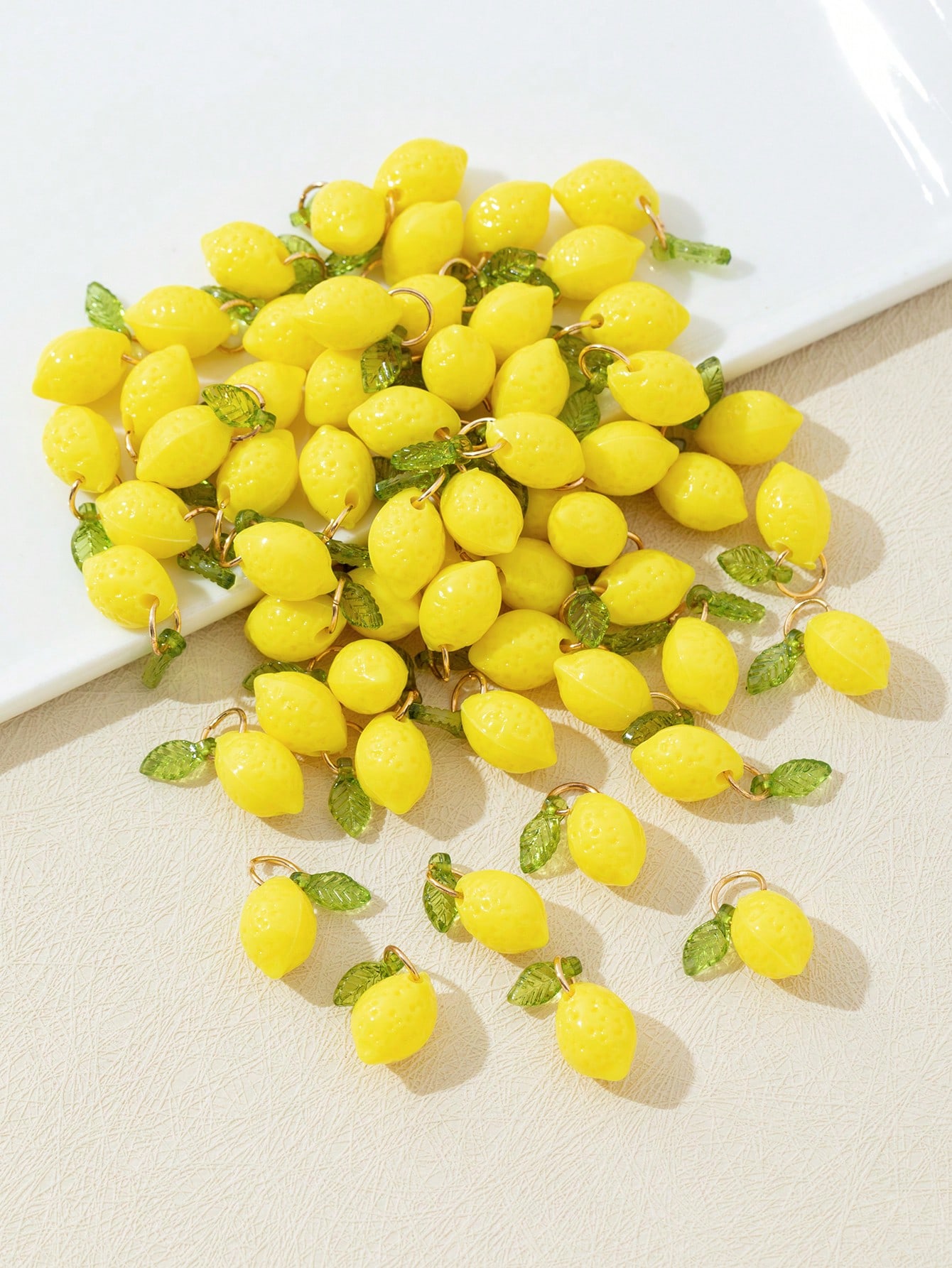 จี้เรซิ่นรูปเลมอน 3 มิติ 10 ชิ - Resin Art Decor บทวิจารณ์และราคา