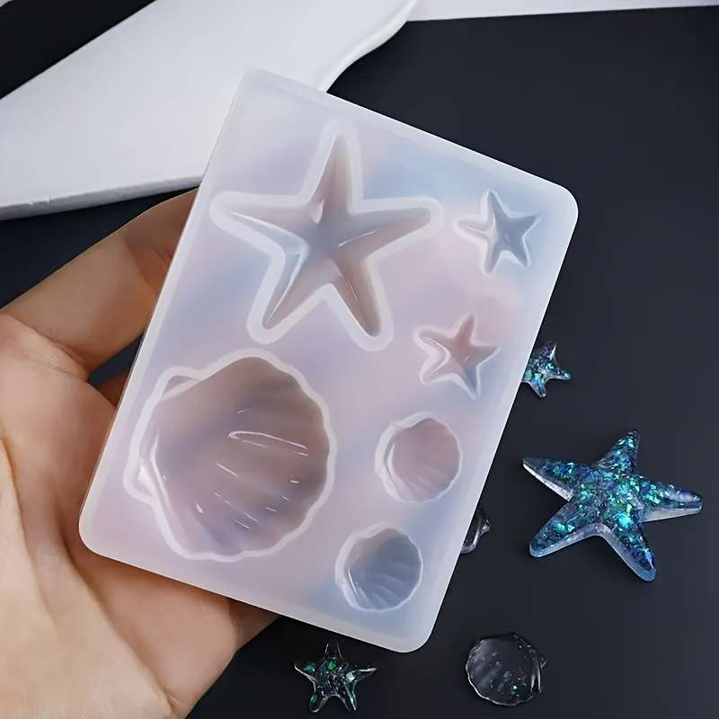 แม่พิมพ์ซิลิโคนสำหรับทำจี้เรซิ - Resin Art Acrylic บทวิจารณ์และราคา
