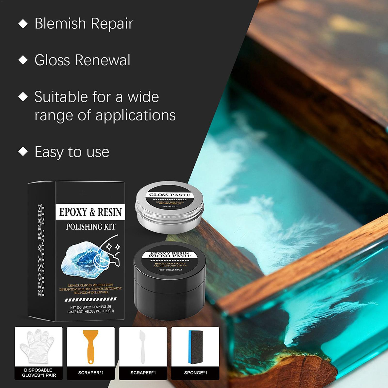 ชุดขัดเรซินอีพ็อกซี่ - น้ำยาขั - Resin Art Table บทวิจารณ์และราคา