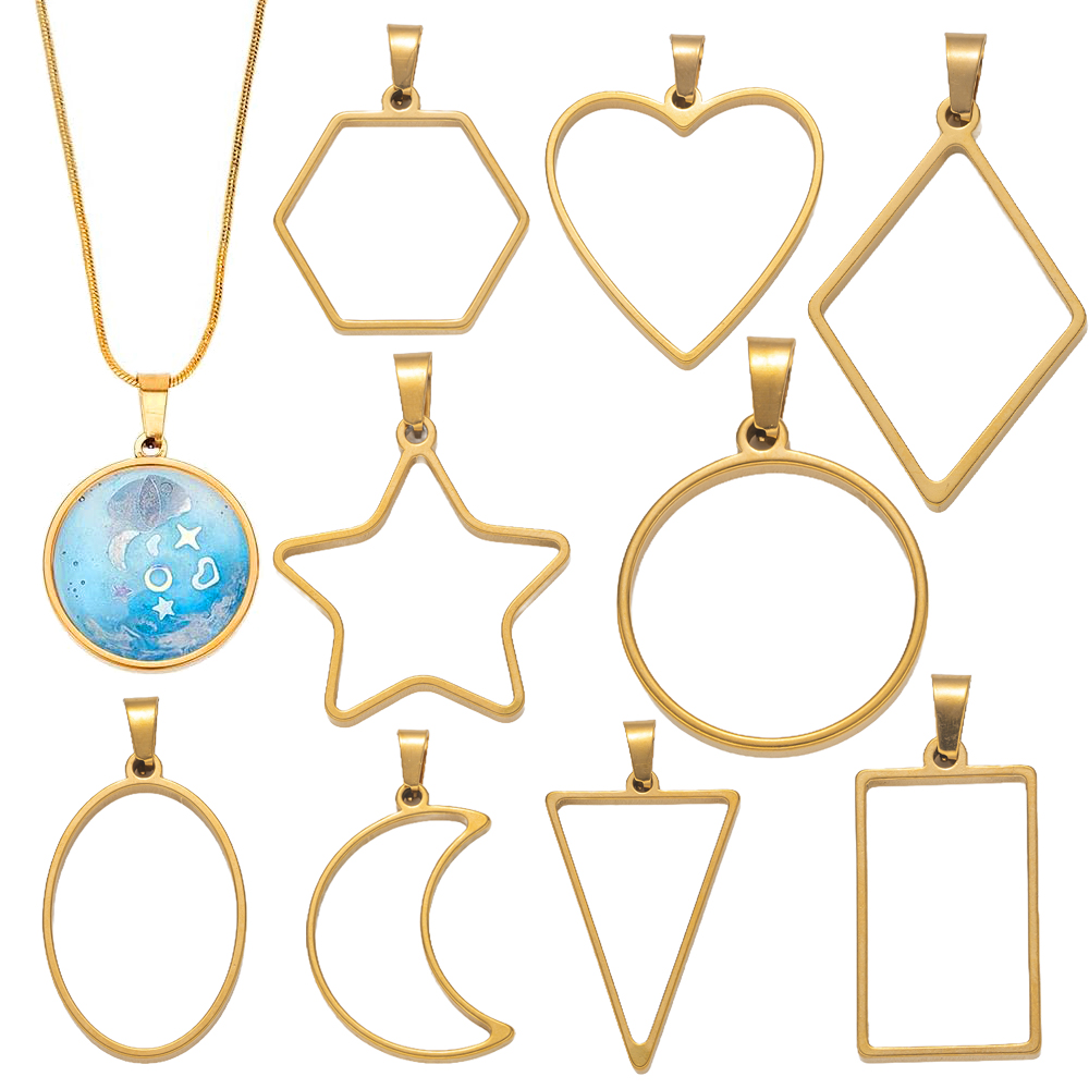แม่พิมพ์เรซิ่นสแตนเลสแบบเปิดด้ - Resin Art Pendant บทวิจารณ์และราคา