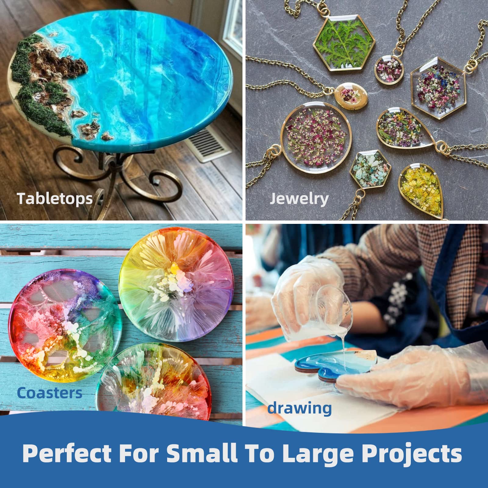 ชุดเรซินอีพ็อกซี่สำหรับหล่อ 25 - Resin Art Acrylic บทวิจารณ์และราคา
