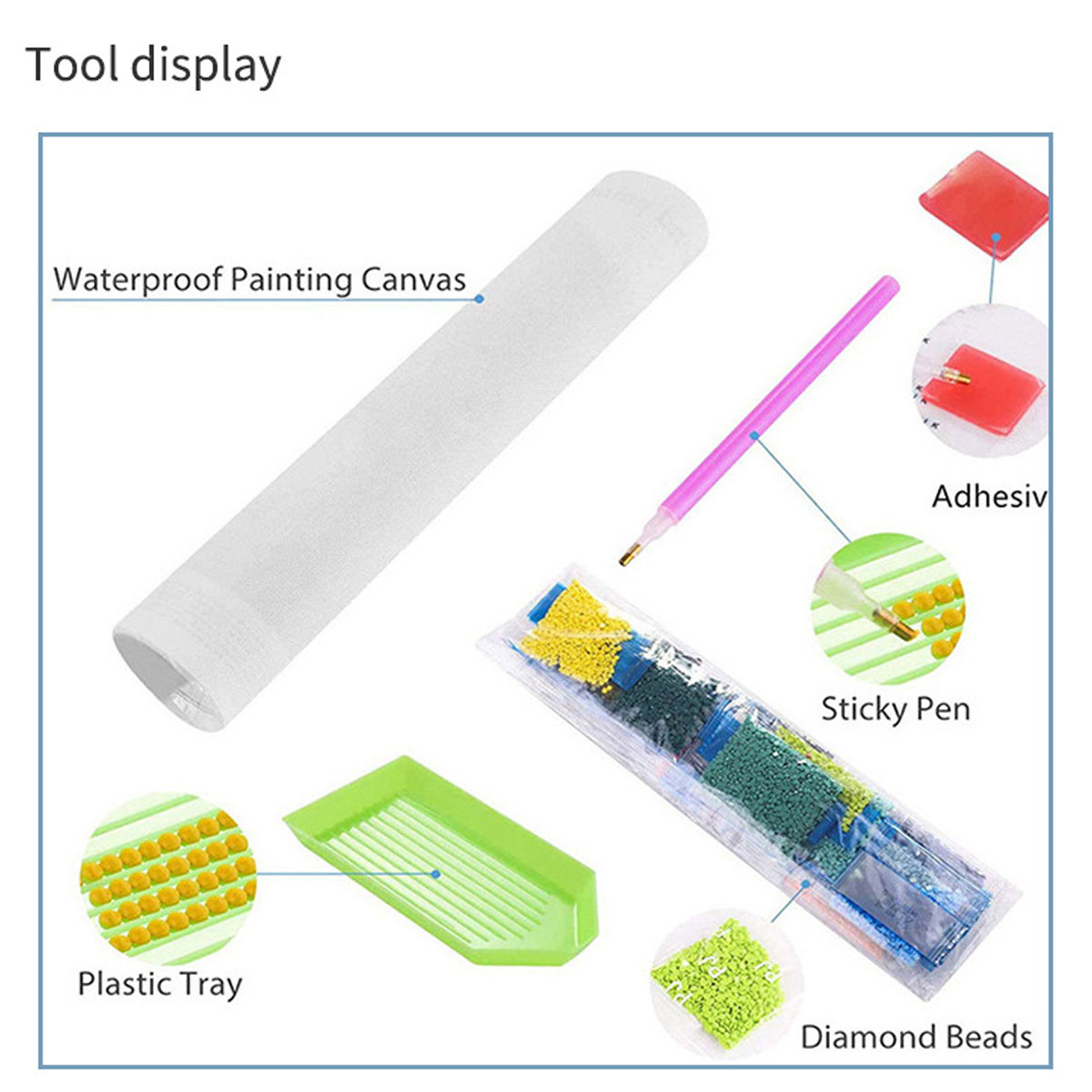 ชุดภาพวาดเพชร 5D DIY ขนาด 15.7 - Resin Art Acrylic บทวิจารณ์และราคา