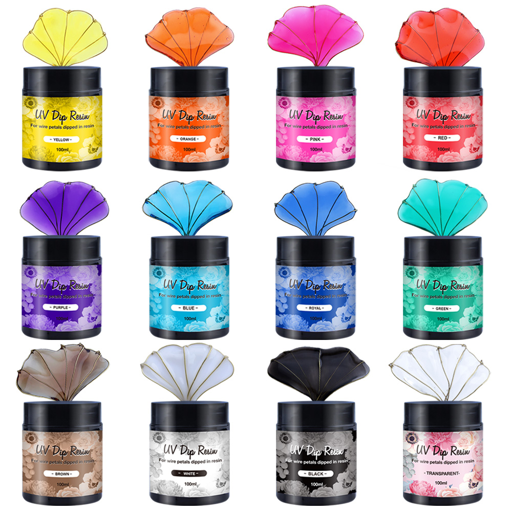 เรซิ่นจุ่ม UV 12 สี (พิเศษสำหร - Resin Art Acrylic บทวิจารณ์และราคา