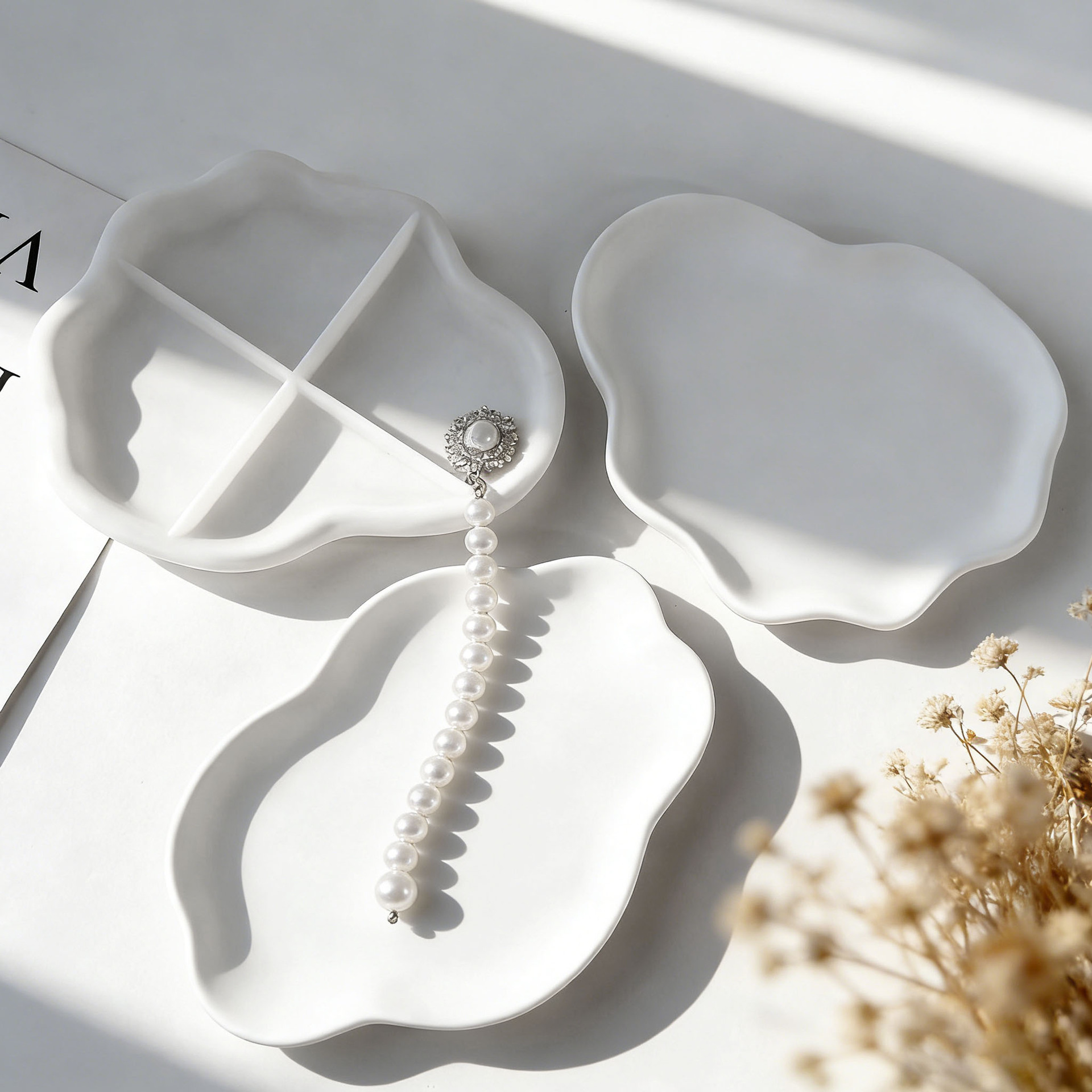 แม่พิมพ์ซิลิโคนทำที่รองแก้วเรซ - Resin Art Ocean บทวิจารณ์และราคา