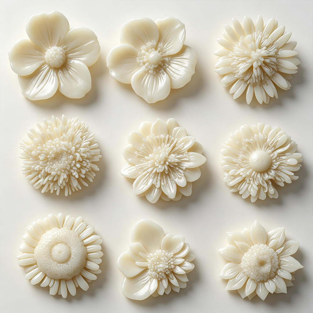 ชุดแม่พิมพ์ซิลิโคนรูปดอกไม้สำห - Resin Art Jewellery บทวิจารณ์และราคา
