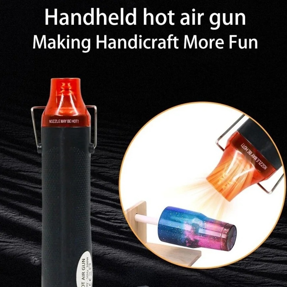 ปืนเป่าลมร้อนขนาดพกพา หัวปลั๊ก - Resin Art Heat Gun บทวิจารณ์และราคา