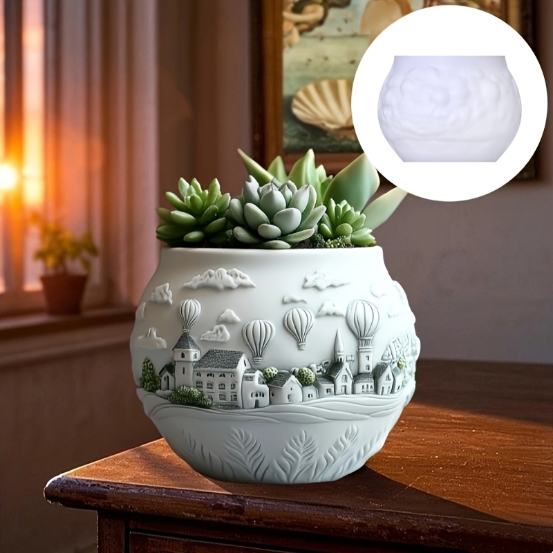 DIY Hot Air บอลลูน Town House  - Resin Art Heat Gun บทวิจารณ์และราคา