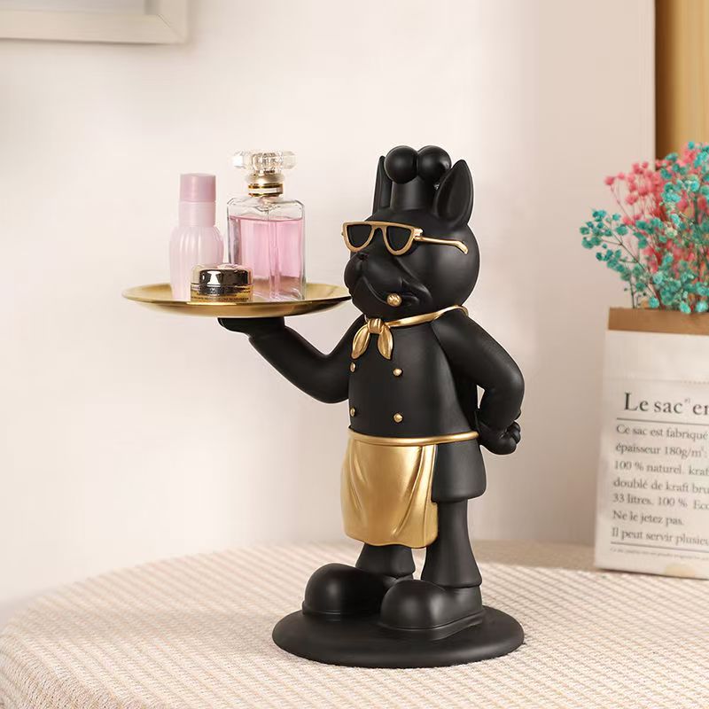 เรซิ่นโจรสลัด Chef รูปปั้นถาดร - Resin Art Table บทวิจารณ์และราคา