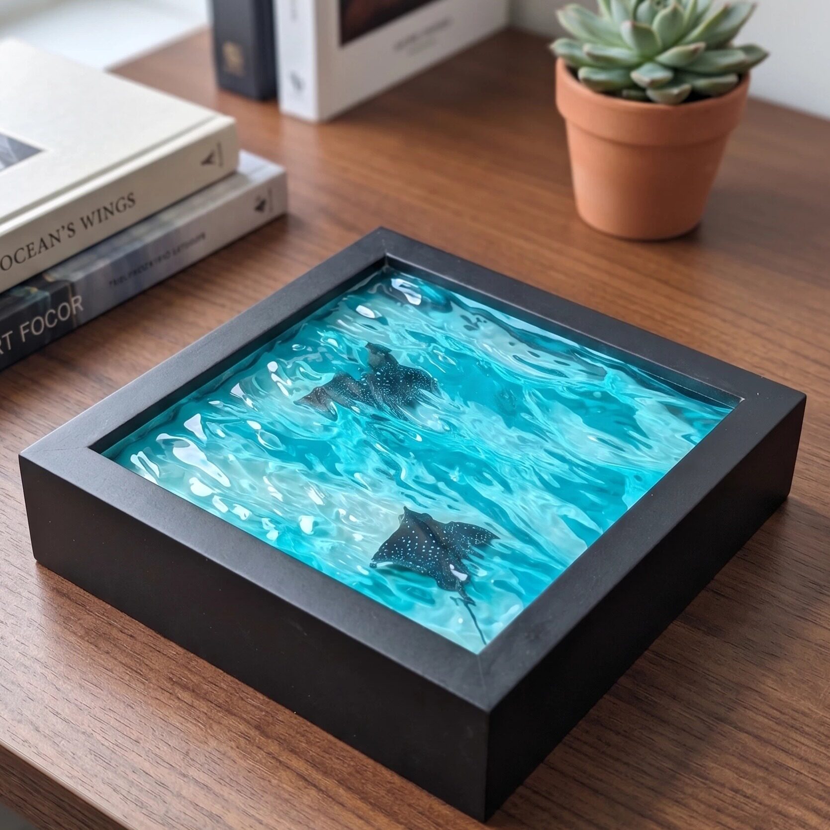 ประติมากรรมเรซินรูปปลาวาฬ 3 มิ - Resin Art Ocean บทวิจารณ์และราคา