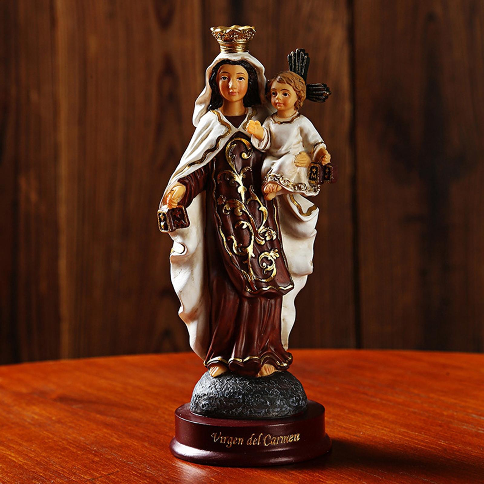 รูปปั้นพระแม่มารีทำจากเรซิ่น ง - Resin Art Mary บทวิจารณ์และราคา