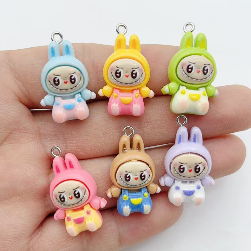 ชาร์มเรซิ่นรูปบ้านกระต่ายสตรอว - Resin Art Pendant บทวิจารณ์และราคา