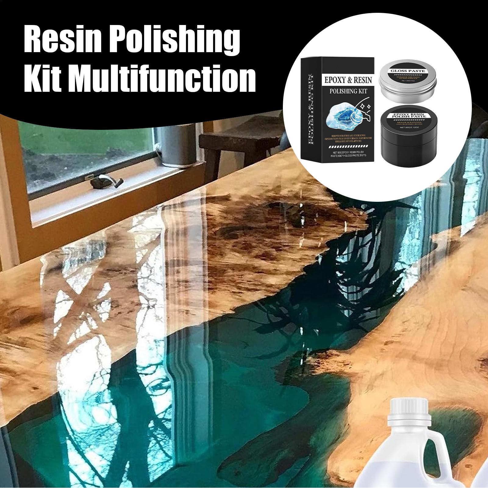 ชุดขัดเรซินอีพ็อกซี่ - สารขัดล - Resin Art Table บทวิจารณ์และราคา
