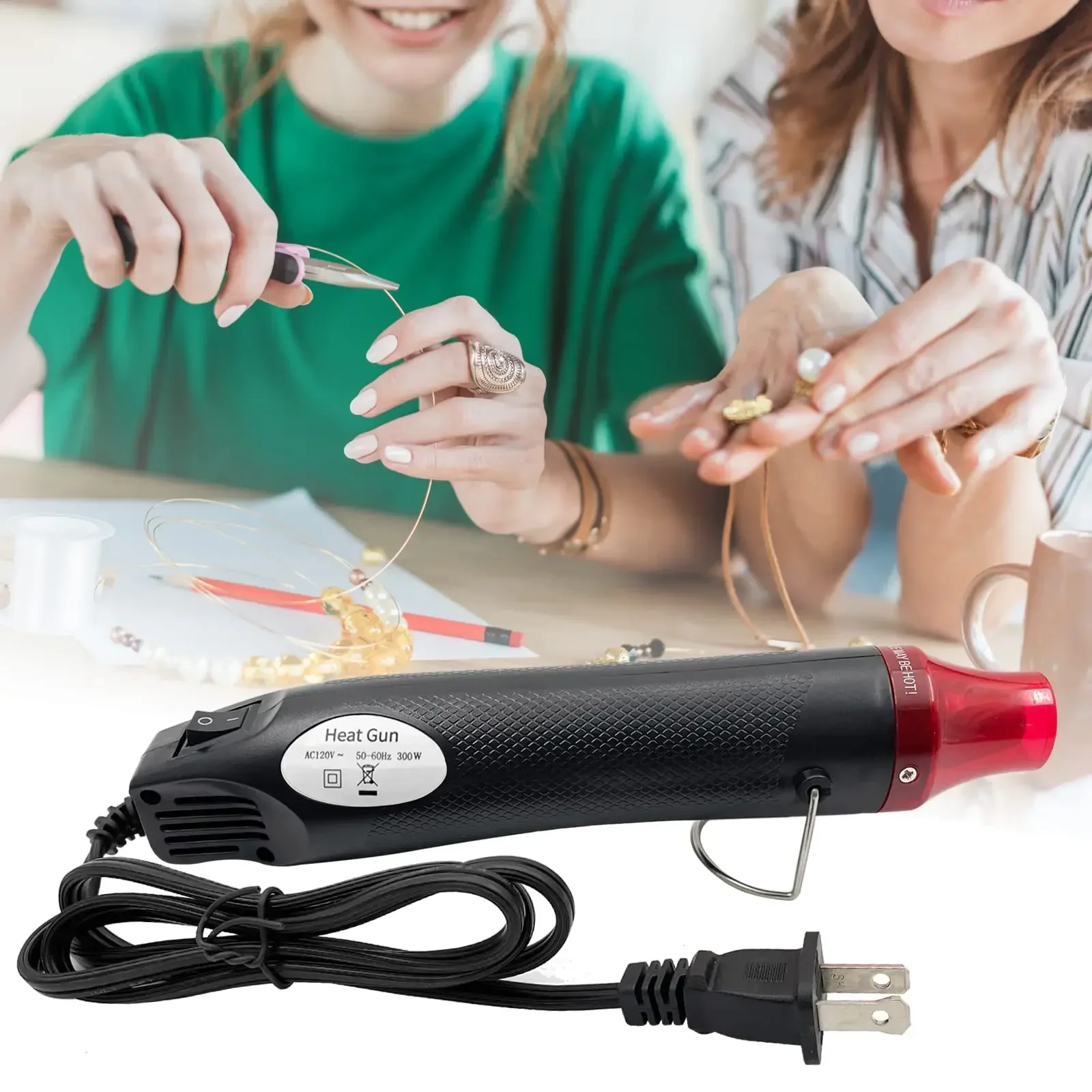 ปืนลมร้อนขนาดเล็ก 110V/220V 30 - Resin Art Heat Gun บทวิจารณ์และราคา