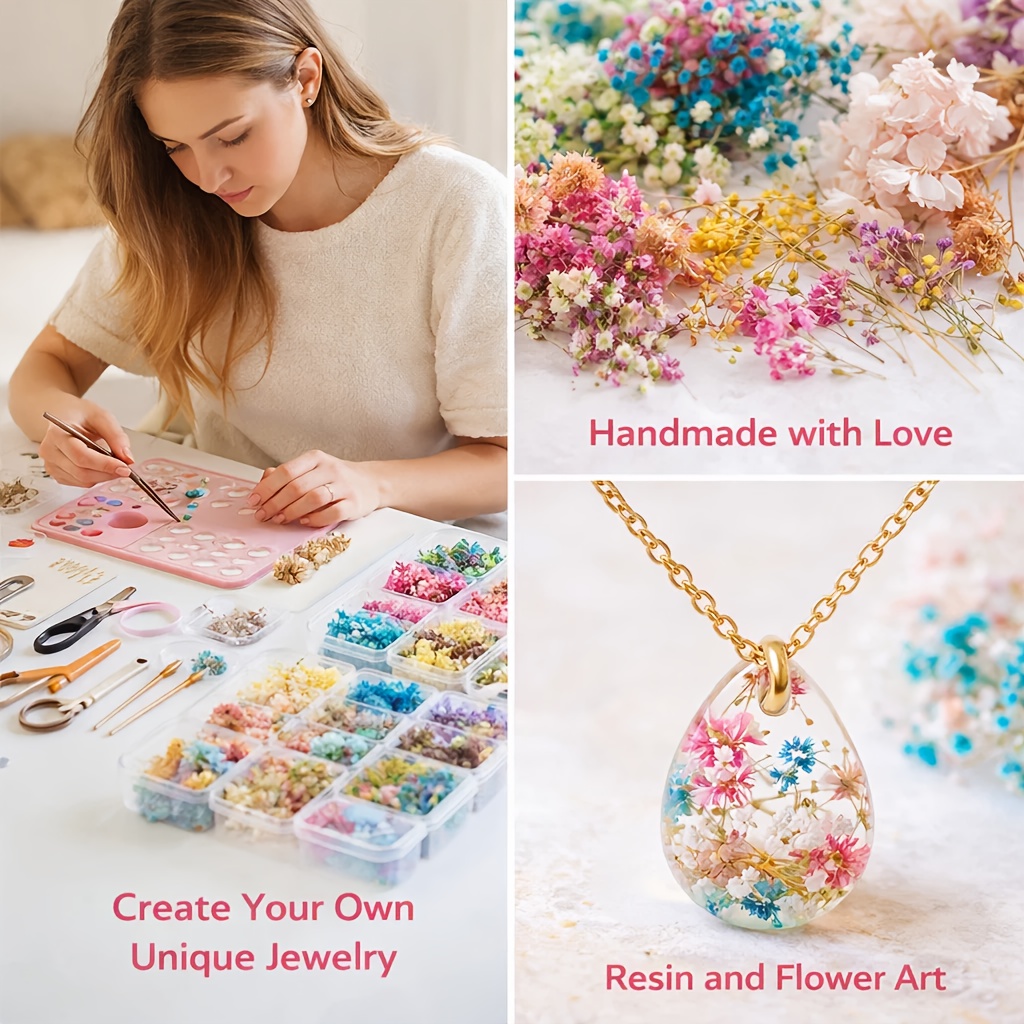 ชุดดอกไม้แห้งผสม 10 กล่อง - ดอ - Resin Art Gift For Wedding บทวิจารณ์และราคา