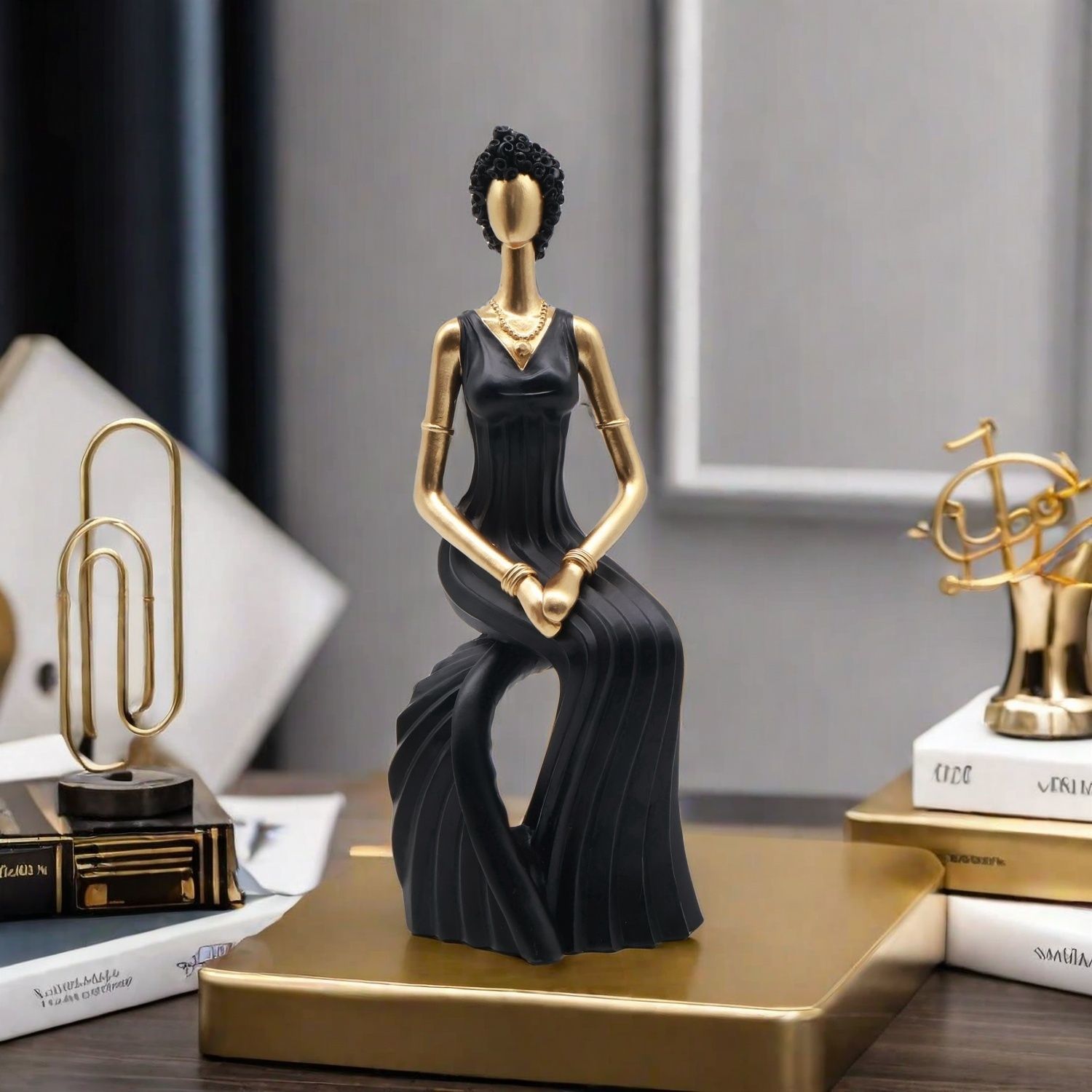 ประติมากรรมเรซิ่นตกแต่งสไตล์นอ - Resin Art Gift For Wedding บทวิจารณ์และราคา
