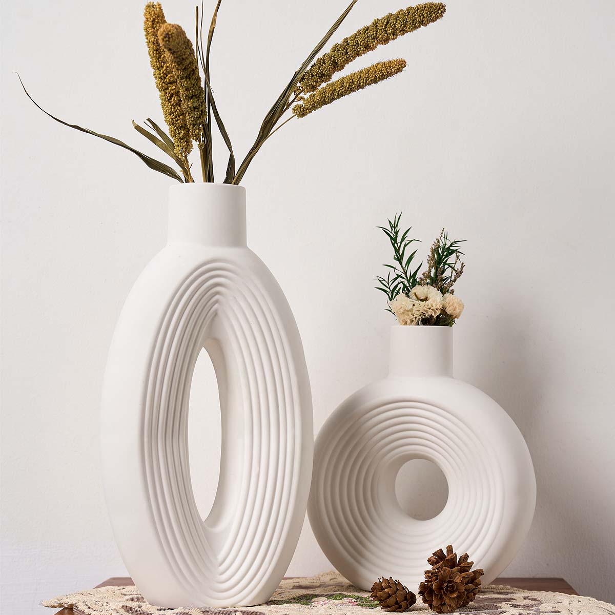 Nordic ลายแจกันซิลิโคนแม่พิมพ์ - Resin Art Table บทวิจารณ์และราคา