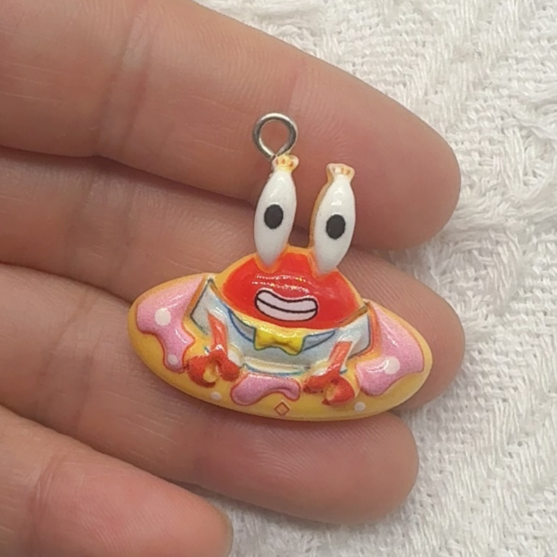 จี้เรซิ่นลายการ์ตูน 10 ชิ้น, ต - Resin Art Pendant บทวิจารณ์และราคา