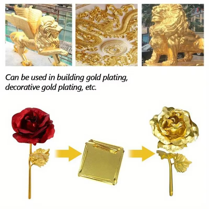 กระดาษฟอยล์ทองแดงสีทอง/เงิน/ทอ - Resin Art Gift For Wedding บทวิจารณ์และราคา