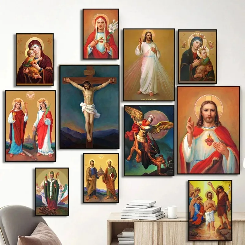 ภาพวาดเพชรศิลปะคาทอลิกวินเทจ พ - Resin Art Mary บทวิจารณ์และราคา
