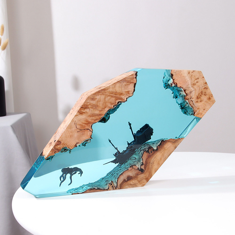 งานศิลปะตั้งโต๊ะรูปกวางนางฟ้าใ - Resin Art Decor บทวิจารณ์และราคา
