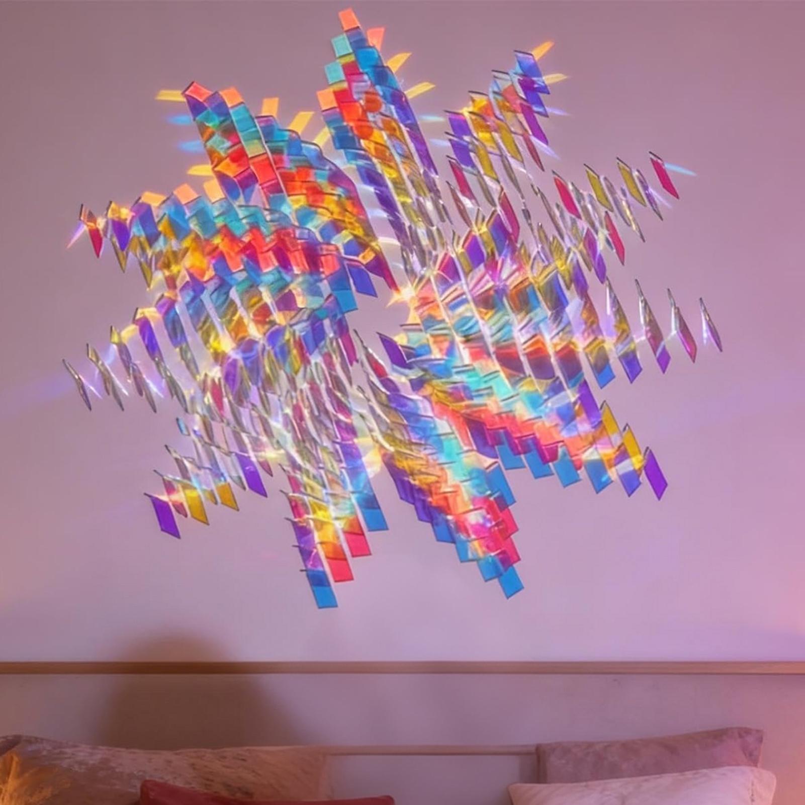แผ่นอะคริลิคโฮโลแกรม 100 ชิ้น  - Resin Art Acrylic บทวิจารณ์และราคา