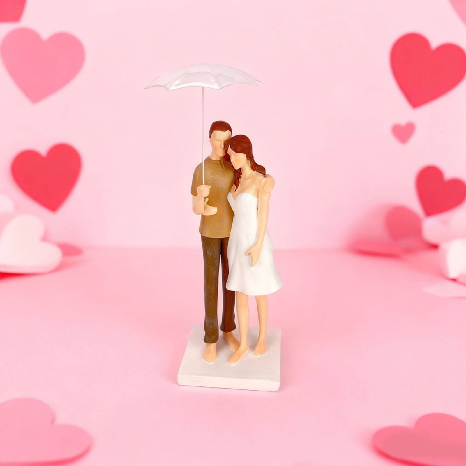 รูปปั้นคู่รักใต้ร่ม ดีไซน์หรูห - Resin Art Design For Wedding บทวิจารณ์และราคา