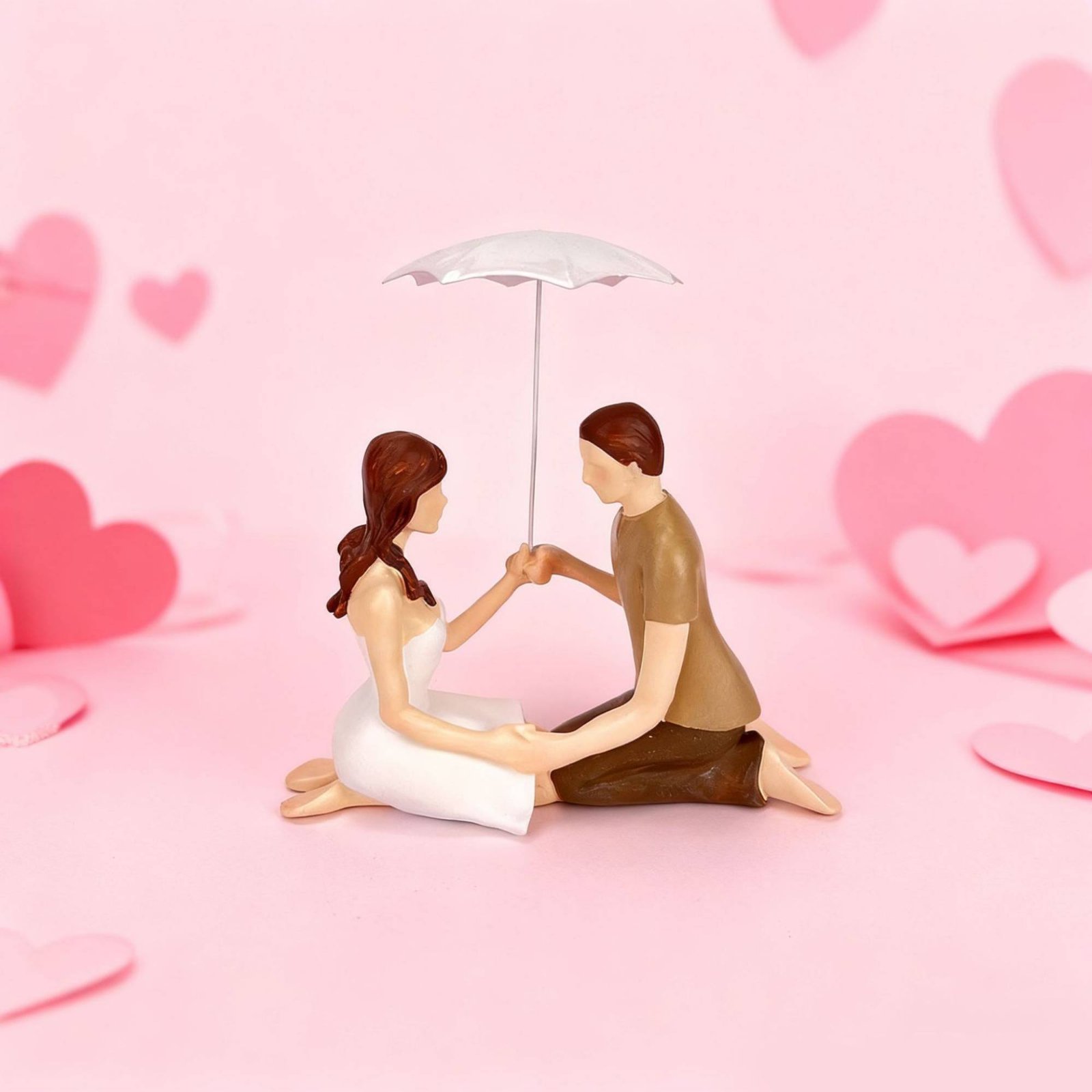 รูปปั้นคู่รักใต้ร่ม ดีไซน์หรูห - Resin Art Design For Wedding บทวิจารณ์และราคา