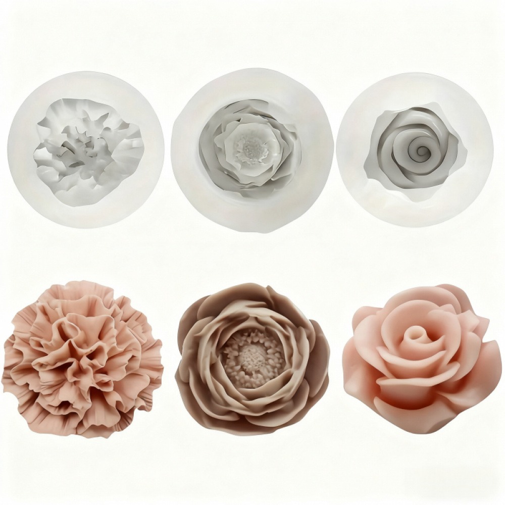 แม่พิมพ์ซิลิโคนรูปดอกกุหลาบ ดอ - Resin Art Design For Wedding บทวิจารณ์และราคา