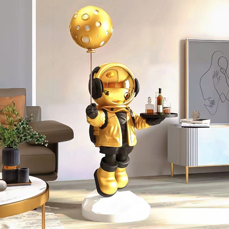 ของตกแต่งพื้นรูปนักบินอวกาศขนา - Resin Art Floor บทวิจารณ์และราคา